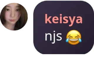 Sticker from keisya pack by @efefankuy wkwk