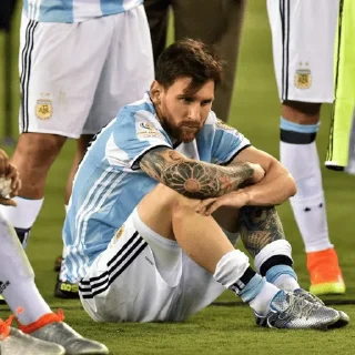 😀 emoji ⚽️🇦🇷 MESSI MOODS 🇦🇷⚽️ Telegram sticker 8 of 15