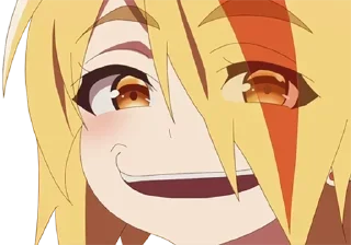 😏 emoji BADASS ANIME PACK Telegram sticker 9 of 118