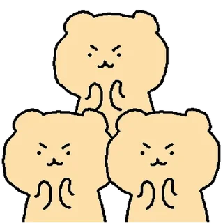 Sticker from 망그러진 곰 By @KakaoEmoticon
