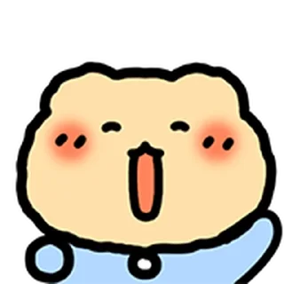 ⭐ emoji 조그만 망그러진 곰 @moe_sticker_bot Telegram sticker 14 of 35