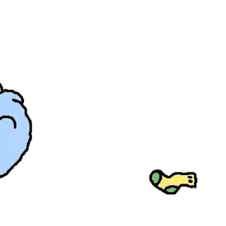 ⭐ emoji 꼬질 망그러진 곰 @moe_sticker_bot Telegram sticker 21 of 24