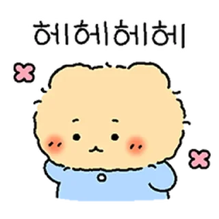 ⭐ emoji 꼬질 망그러진 곰 2 @moe_sticker_bot Telegram sticker 12 of 23
