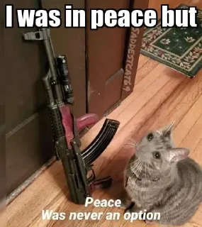 Sticker from Cats Rule