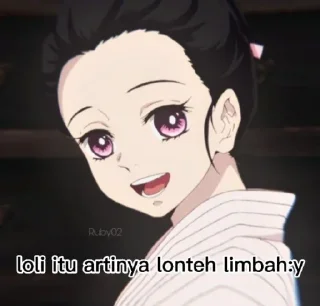 🍬 emoji Nezuko Telegram sticker 11 of 31