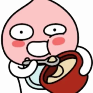 🤤 emoji Apeach @memezzzzzzzzzzzzzzzzzzzzzzz Telegram sticker 19 of 50