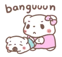 😠 emoji BearPlease: Pop-up Stickers @bistic Telegram sticker 22 of 24