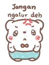 😤 emoji BearPlease: Pop-up Stickers @bistic Telegram sticker 15 of 24