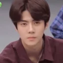 😑 emoji oohsehun by @wearexo Telegram sticker 12 of 40