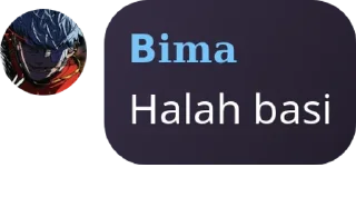 🥷 emoji bima akal sehat Telegram sticker 14 of 71