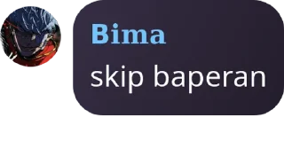 🥷 emoji bima akal sehat Telegram sticker 12 of 71