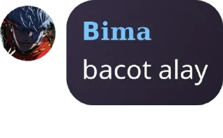 🥷 emoji bima akal sehat Telegram sticker 11 of 71