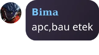 🥷 emoji bima akal sehat Telegram sticker 22 of 71