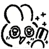 🐰 emoji ₍ 𐌏ffiᥴᥱ W᧐rκᥱr Rᥲδδiᴛ ₎ ˚₊· ♡ @mewsticks Telegram sticker 12 of 40
