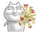 Sticker from catman