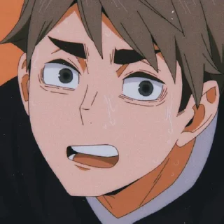 🍙 emoji Miya Osamu by pinterest Telegram sticker 12 of 20