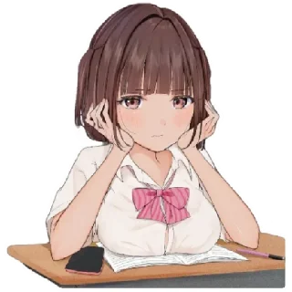 Sticker from Anime fanArt 2 @Anak_kucing_stiker
