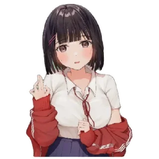 Sticker from Anime fanArt 2 @Anak_kucing_stiker