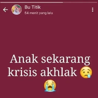 Sticker from aku suka kamu