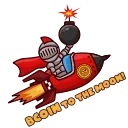 Sticker from Bomb Crypto