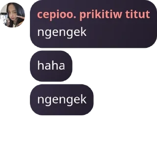 ⏰ emoji gosip (semakin pelan semakin h pack by @QuotLyBot Telegram sticker 2 of 76