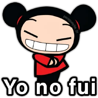 😀 emoji ❤️👧🏻 Pucca y Garu 👦🏻❤️ Telegram sticker 12 of 24