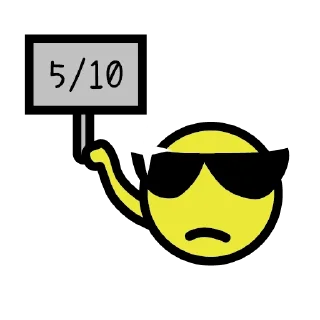 5️⃣ emoji 黑色沙漠 你呢個問題問得真係好 [四周年版] Telegram sticker 12 of 48