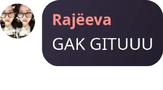 Sticker from APALAH DIA APALAH