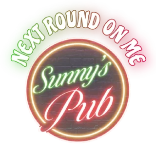 🥳 emoji Sunnys Pub Telegram sticker 6 of 9