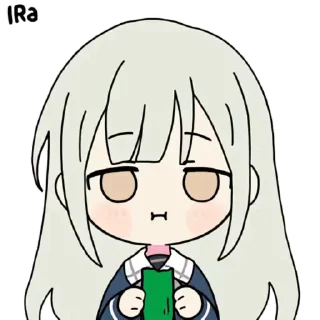 🥒 emoji 🥒 睦头人 (bilibili: 哈皮酱P) Telegram sticker 8 of 18