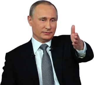 🤝 emoji Vladimir Putin @Stickersey Telegram sticker 21 of 45