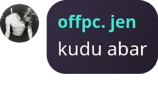 Sticker from dika