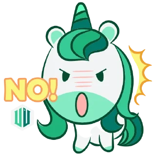 😵 emoji Unicorn Telegram sticker 8 of 20