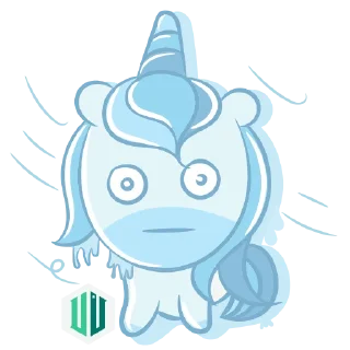 🥶 emoji Unicorn Telegram sticker 15 of 20
