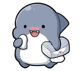 Sticker from @y9867  胖鯊鯊