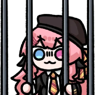 ⭐ emoji 自用 炸虾🍤 表情包 Telegram sticker 18 of 112