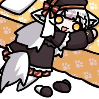 ⭐ emoji 自用 炸虾🍤 表情包 Telegram sticker 9 of 112