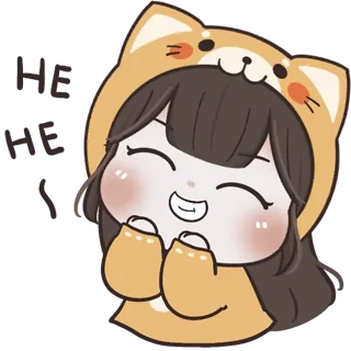 😂 emoji @waesticker Baby Chubby Girl x Meow Telegram sticker 12 of 41