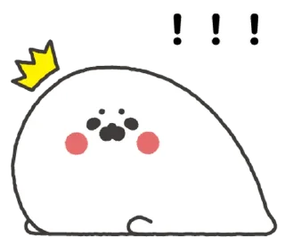 Sticker from 無所事事的小海豹1
