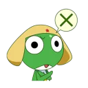 🙅 emoji Keroro Cartoon capture Telegram sticker 5 of 42