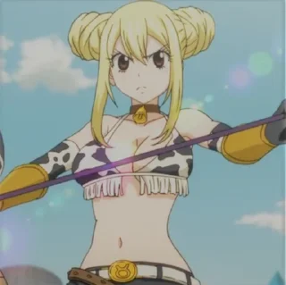 🍋 emoji lucy heartfilia- @raneranevl Telegram sticker 15 of 20