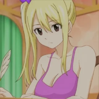 🍋 emoji lucy heartfilia- @raneranevl Telegram sticker 2 of 20
