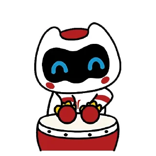 🥁 emoji 羊角 @GZMTR_Stickers Telegram sticker 19 of 96