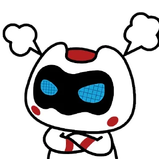 😤 emoji 羊角 @GZMTR_Stickers Telegram sticker 15 of 96
