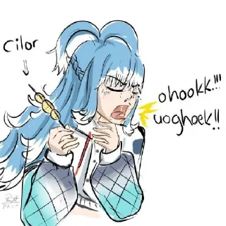 ☔️ emoji Kobo Kanaeru Telegram sticker 5 of 15