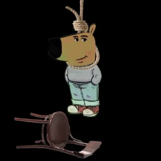 😎 emoji I’m just a chill guy. @cthest Telegram sticker 5 of 14