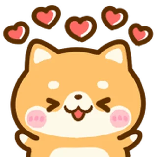 ⭐ emoji 豆柴日和♡動個不停_kal Telegram sticker 22 of 40