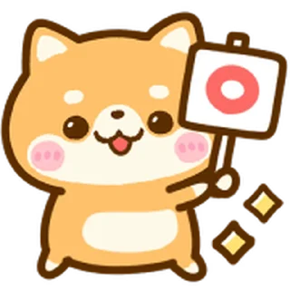 ⭐ emoji 豆柴日和♡動個不停_kal Telegram sticker 12 of 40