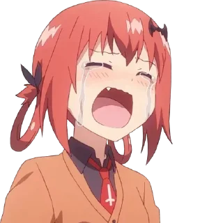 😭 emoji Anime Anxiety - @Otakuzdream Telegram sticker 24 of 112