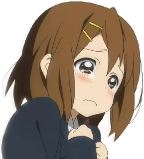 😰 emoji Anime Anxiety - @Otakuzdream Telegram sticker 16 of 112